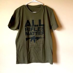 ALL RIFLES MATTER Nine line apparel company tee